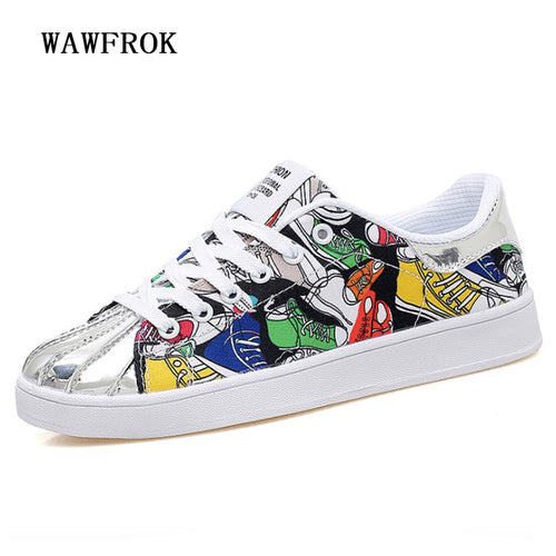 Women Casual Shoes Fashion Graffiti